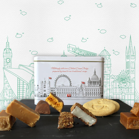 London Skyline Scottish Fudge Gift Hamper