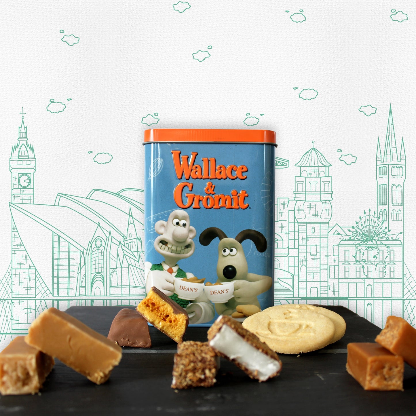 Wallace and Gromit Scottish Shortbread Hamper